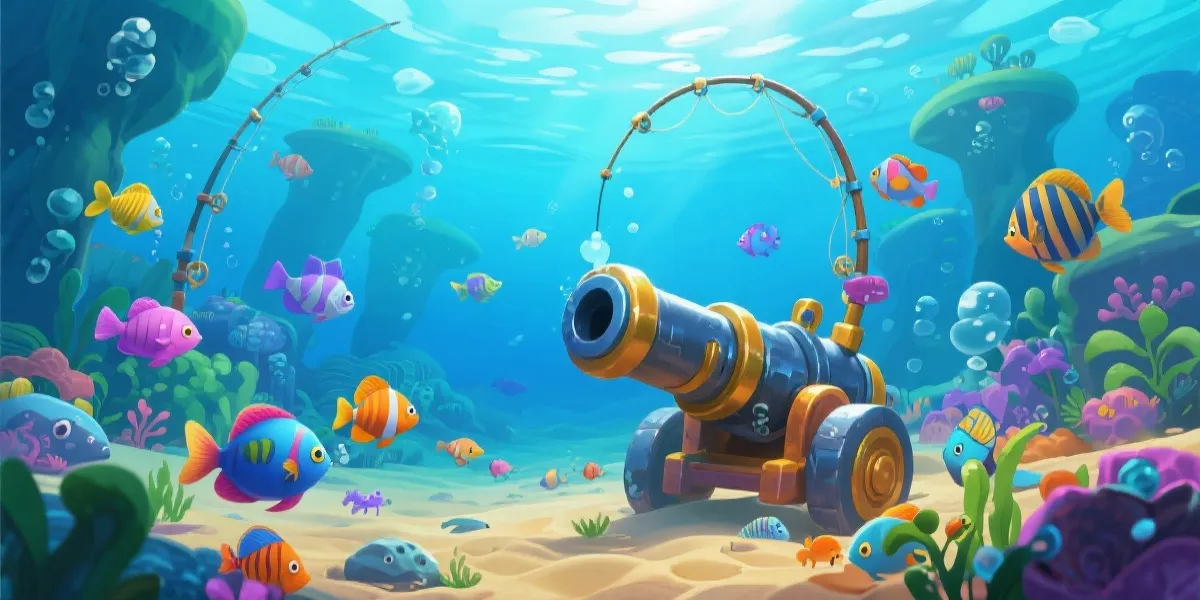 捕鱼大作战游戏全景